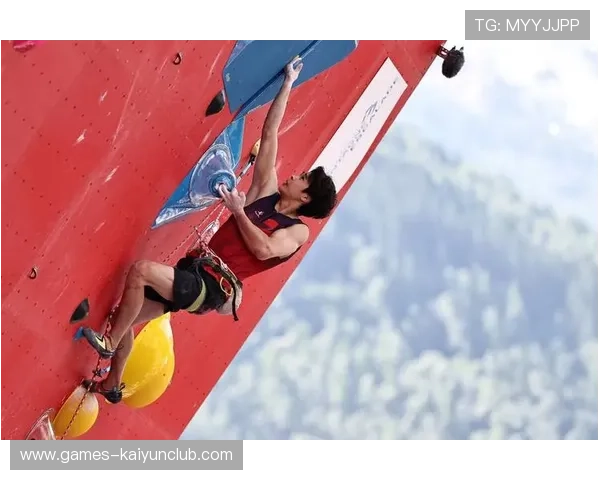 攀岩世界杯:中国选手高速攀登夺金